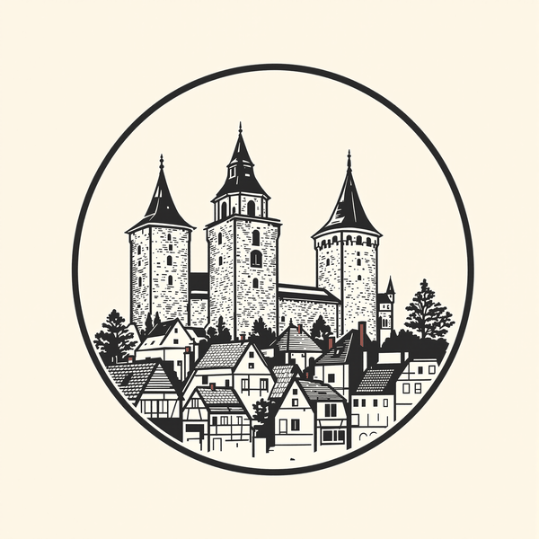 Illustration: Wahrzeichen von Schlitz