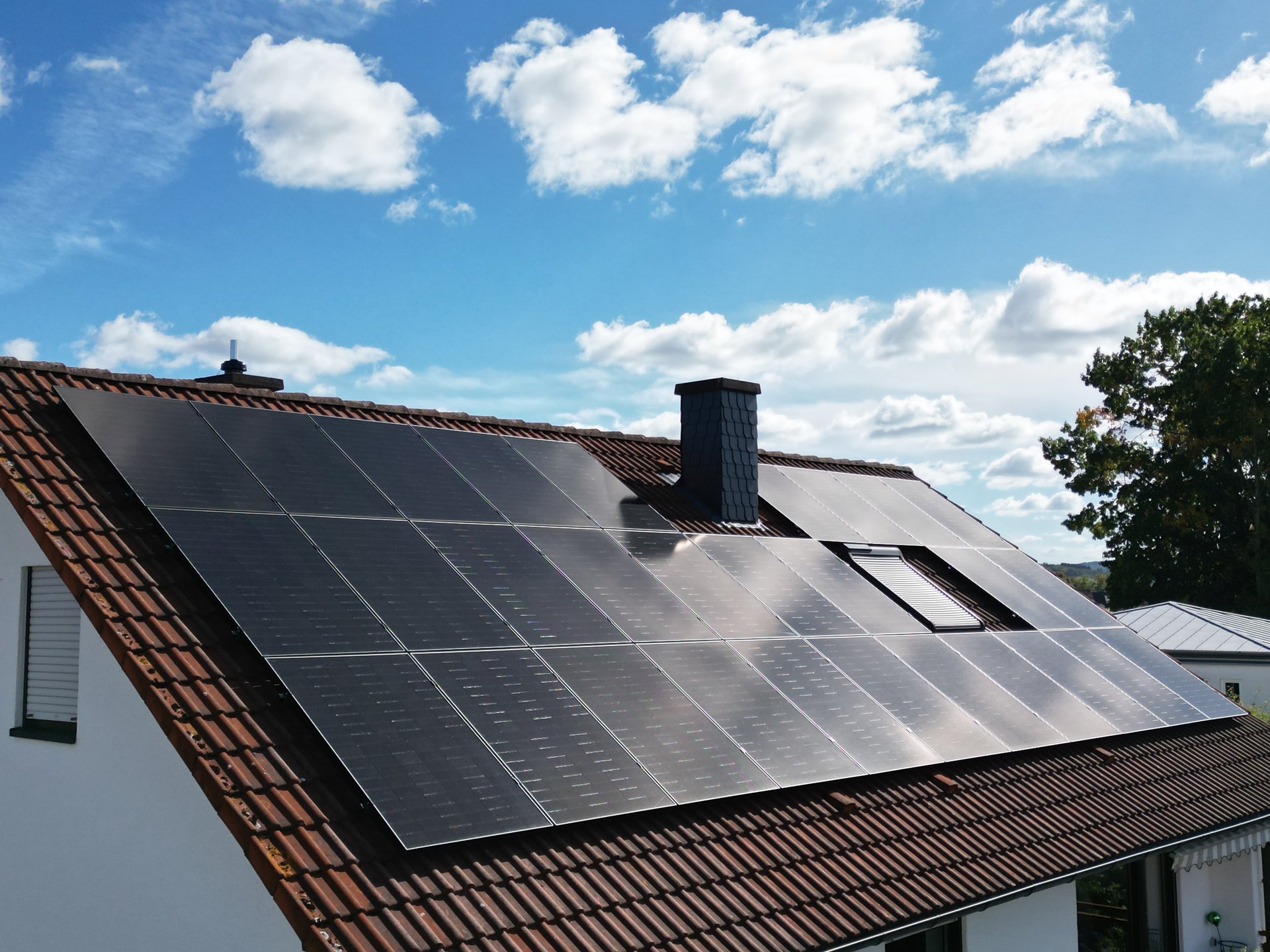 Photovoltaik-Anlage — Beispielansicht
