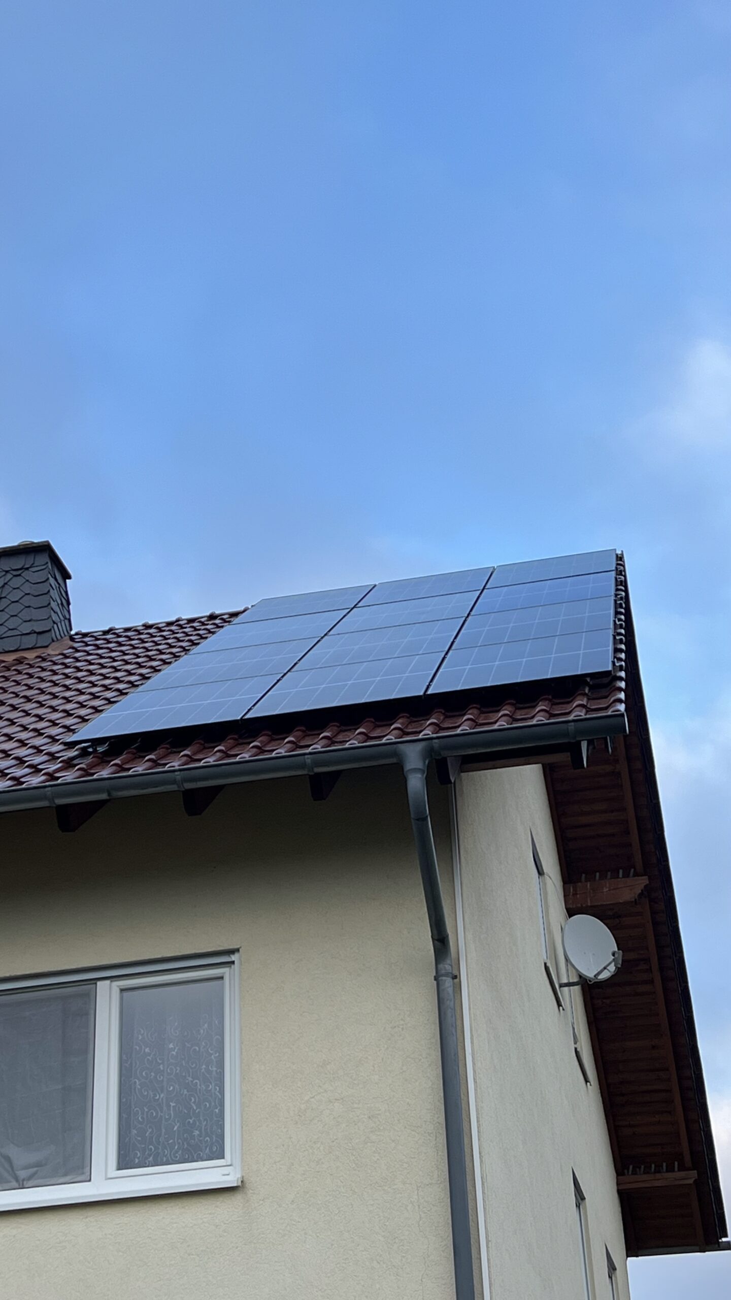 Solaranlage Kundenprojekt – Referenzfoto